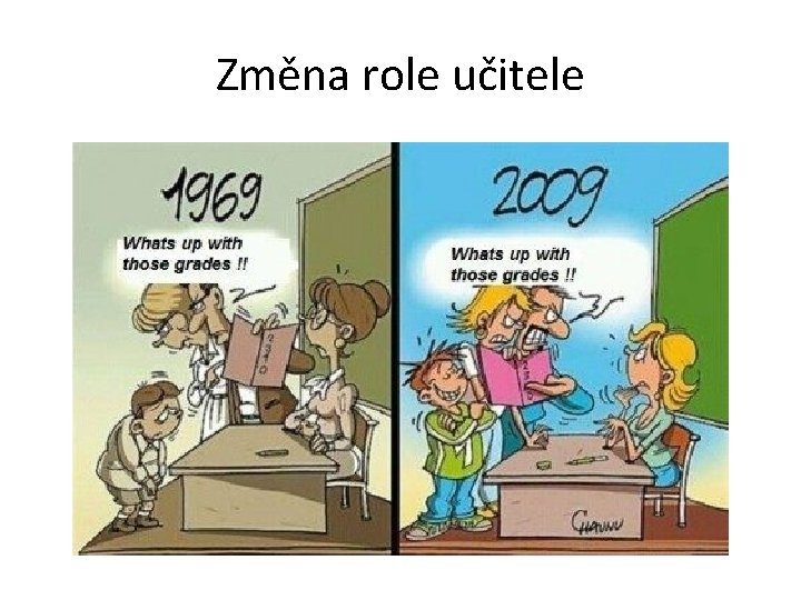 Změna role učitele 