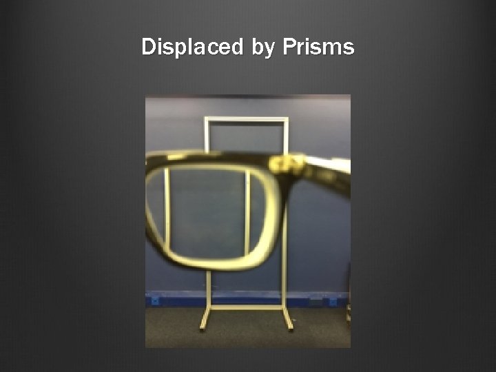 Displaced by Prisms 