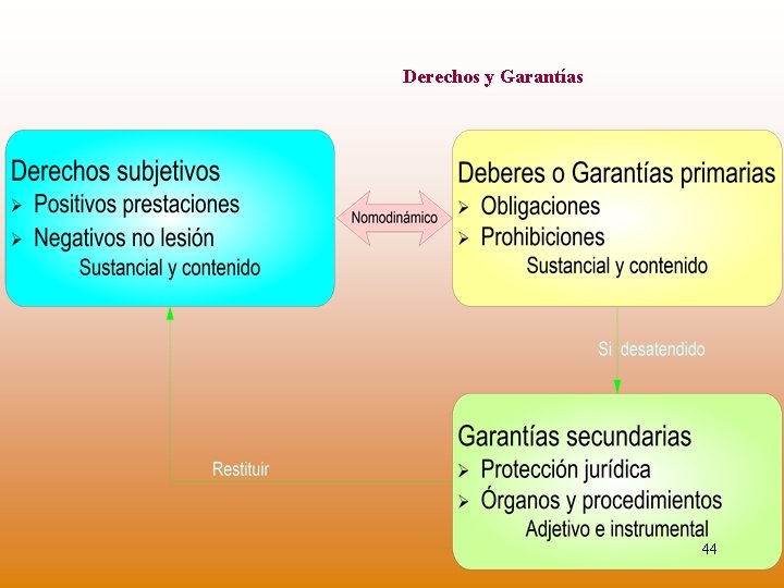 Derechos y Garantías 44 