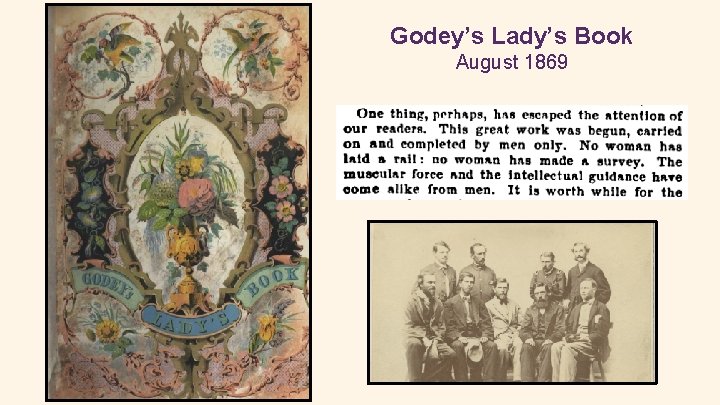 Godey’s Lady’s Book August 1869 