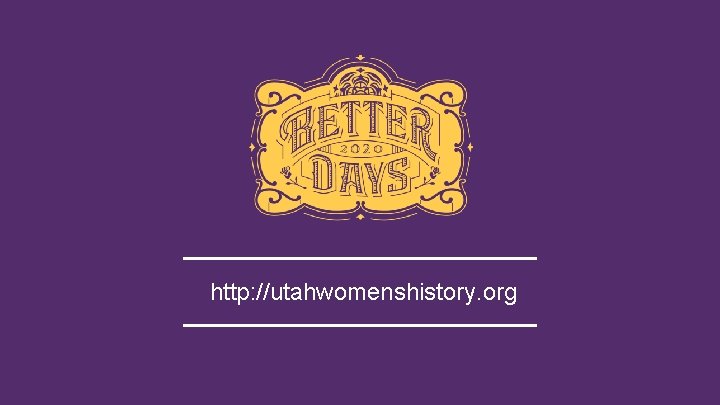 http: //utahwomenshistory. org 