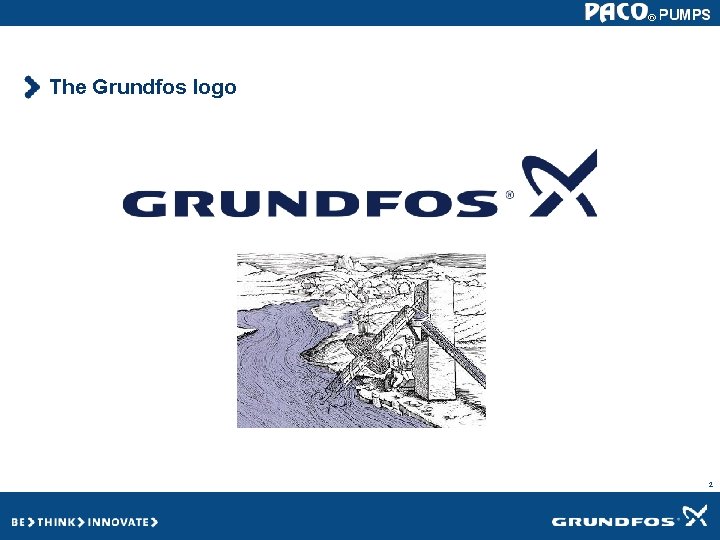 The Grundfos logo 2 The Grundfos logo 2