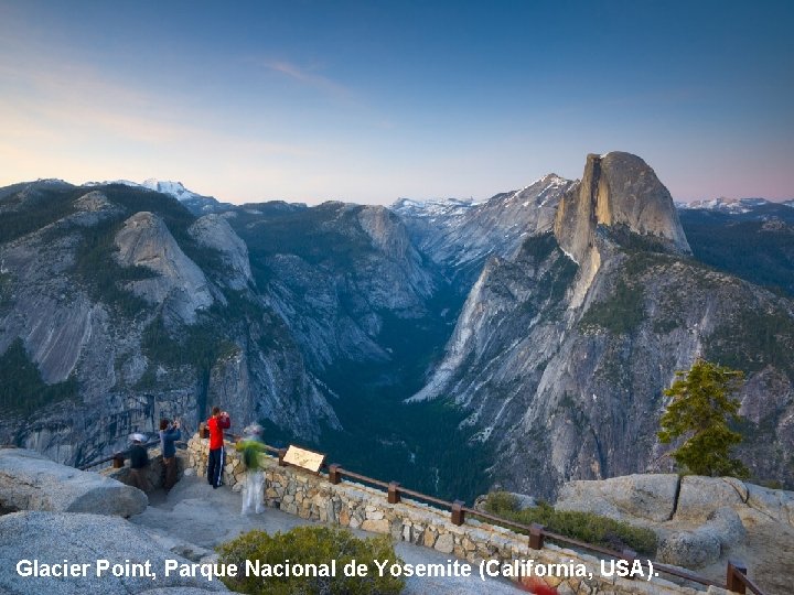 Glacier Point, Parque Nacional de Yosemite (California, USA). 