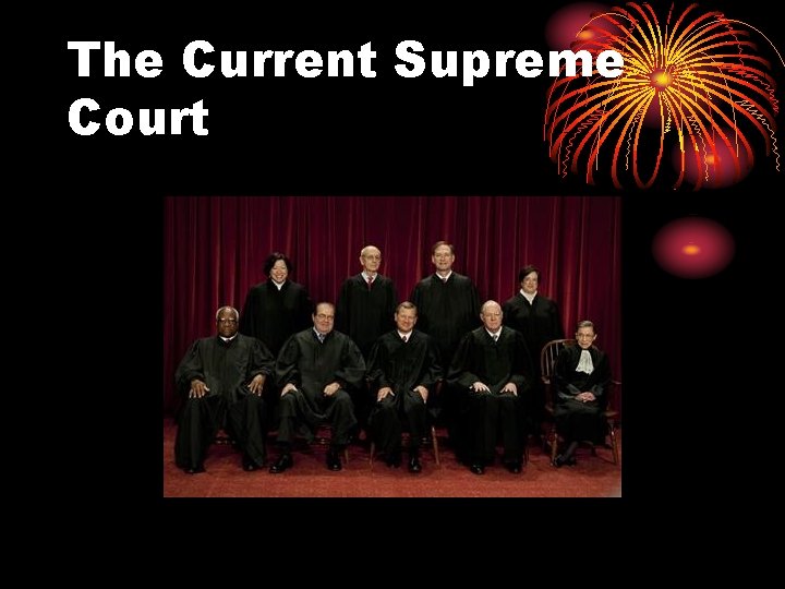 The Current Supreme Court 