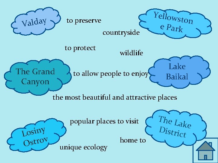 Valday to preserve countryside to protect The Grand Canyon Yellows ton e Park wildlife