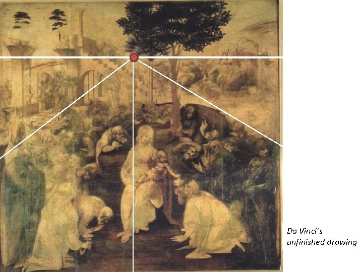 Da Vinci’s unfinished drawing 