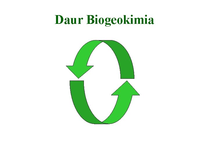Daur Biogeokimia 