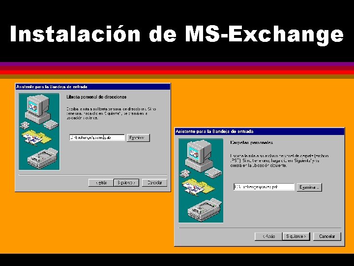 Instalación de MS-Exchange 