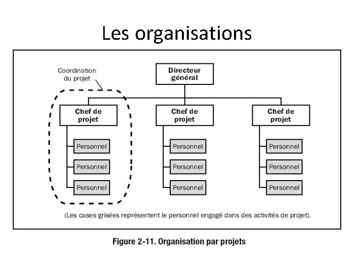 Les organisations 