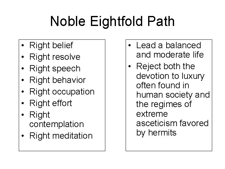 Part 1 Buddhism Part 2 Hinduism Part 1