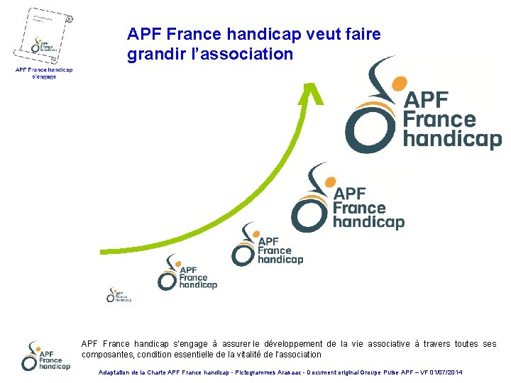 APF France handicap veut faire grandir l’association ^ APF France handicap s'engage à assurer