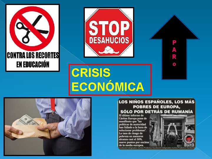 CRISIS ECONÓMICA P A R o 