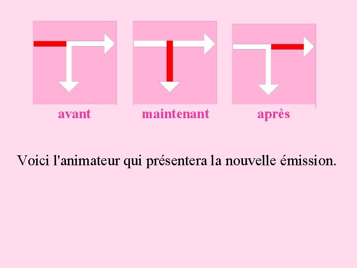 36 ap avant maintenant après Voici l'animateur qui présentera la nouvelle émission. 