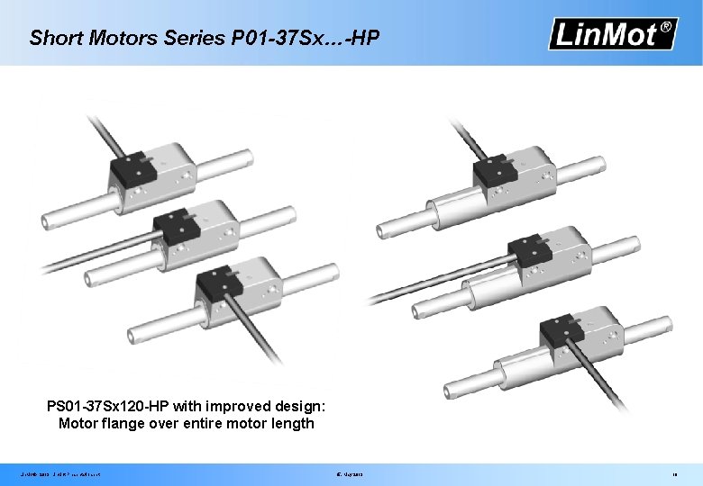 Short Motors Series P 01 -37 Sx…-HP PS 01 -37 Sx 120 -HP with
