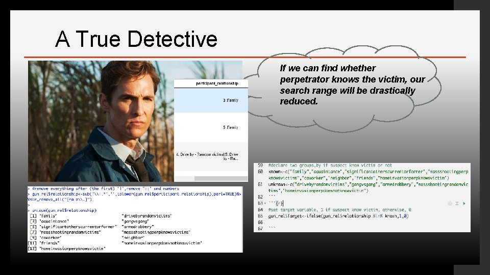A True Detective Click to edit Master text styles If we can find whether