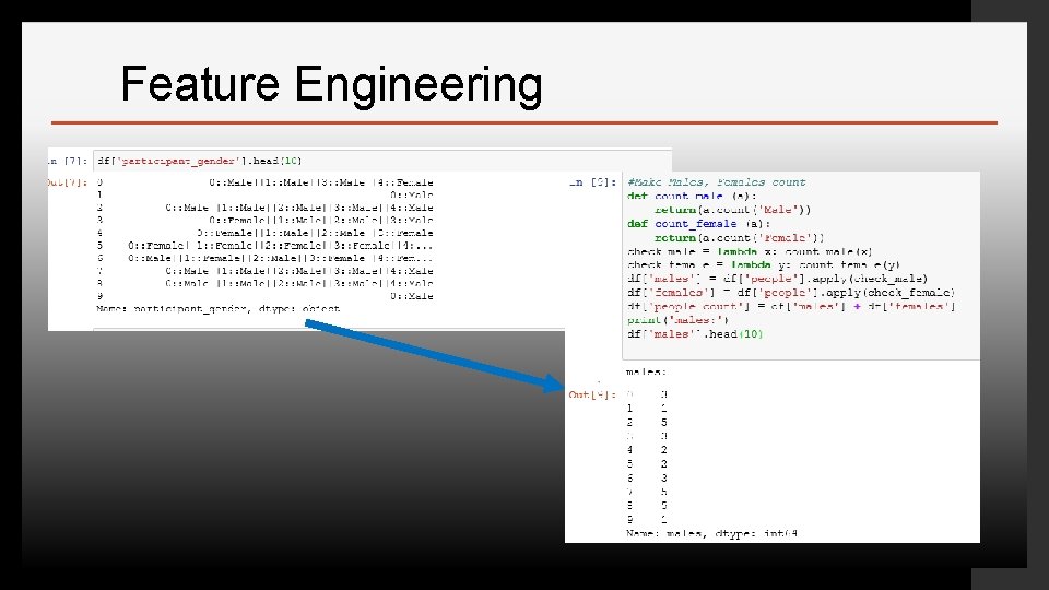 Feature Engineering Click to edit Master text styles 