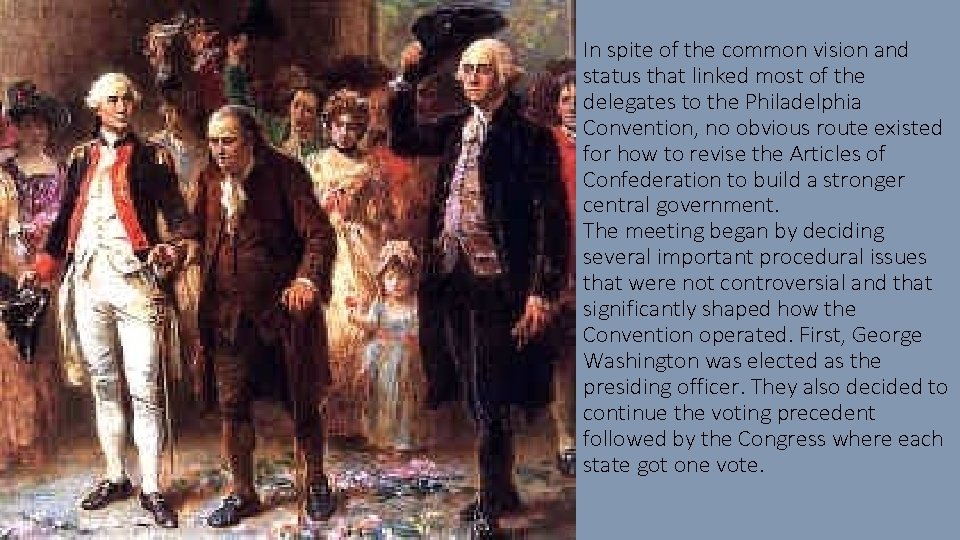 In spite of the common vision and status that linked most of the delegates