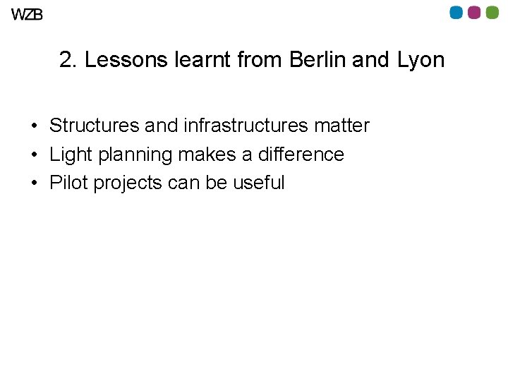 WZB Berlin Social Science Center Lighting Cities with