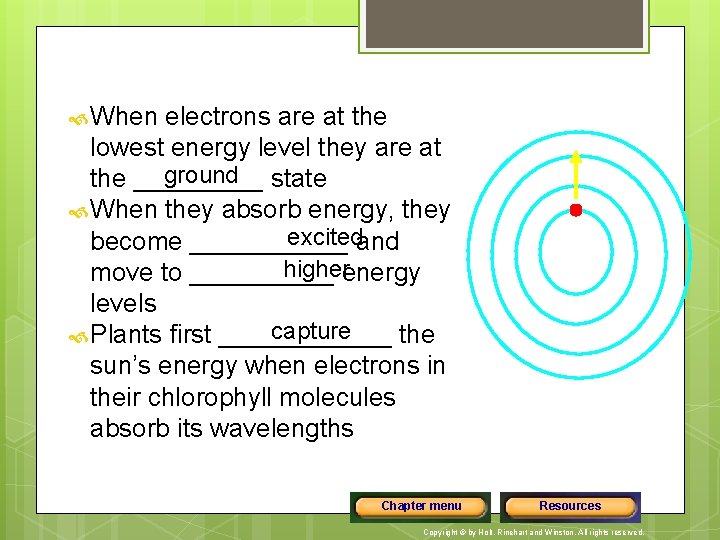 Chapter 5 Photosynthesis and Cellular Respiration Why Its