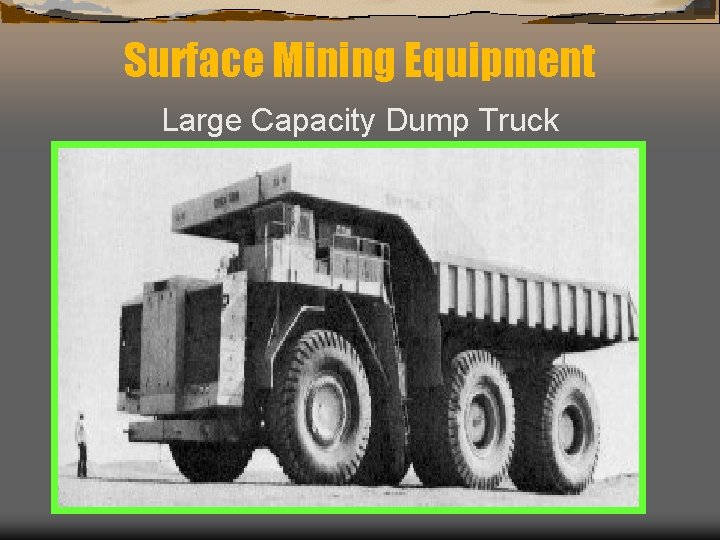 Surface Mining Equipment Large Capacity Dump Truck 