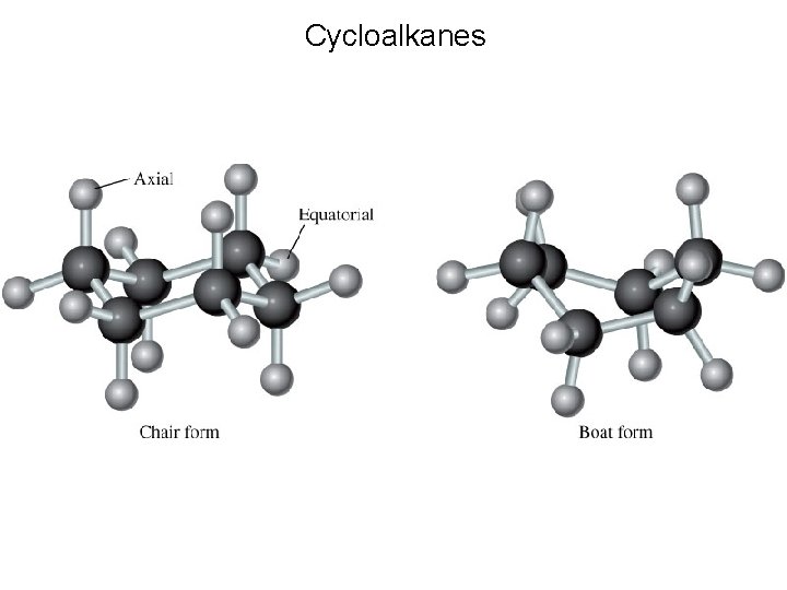 Cycloalkanes 