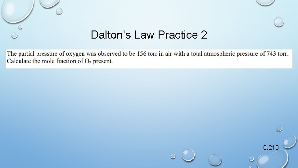 Dalton’s Law Practice 2 0. 210 