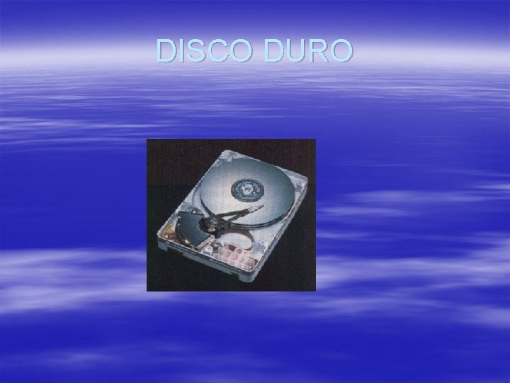 DISCO DURO 