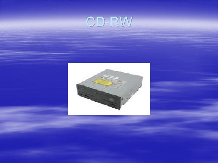 CD-RW 