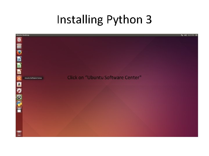 Installing Python 3 