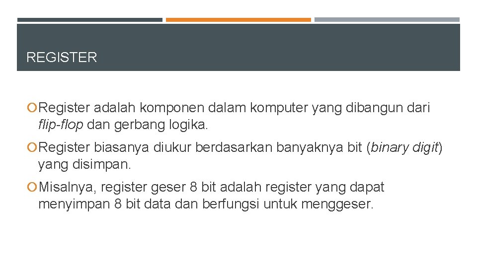 SISTEM DIGITAL REGISTER DAN PENCACAH AFANDI NUR AZIZ