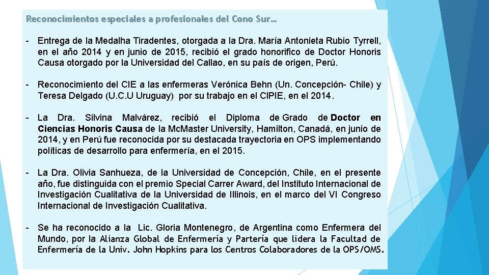 Reconocimientos especiales a profesionales del Cono Sur… - Entrega de la Medalha Tiradentes, otorgada Reconocimientos especiales a profesionales del Cono Sur… - Entrega de la Medalha Tiradentes, otorgada