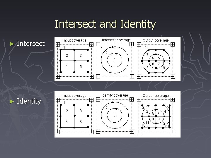 Intersect and Identity ► Intersect ► Identity 