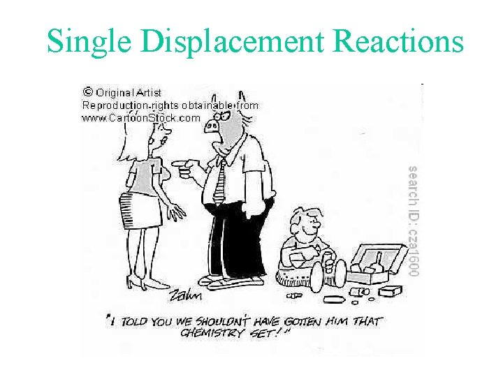 Single Displacement Reactions 