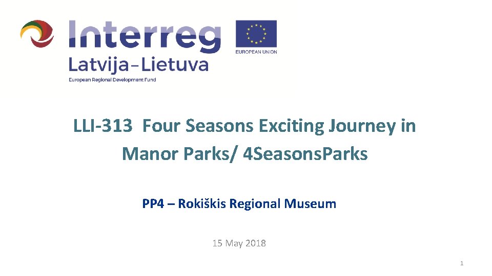 LLI-313 Four Seasons Exciting Journey in Manor Parks/ 4 Seasons. Parks PP 4 –