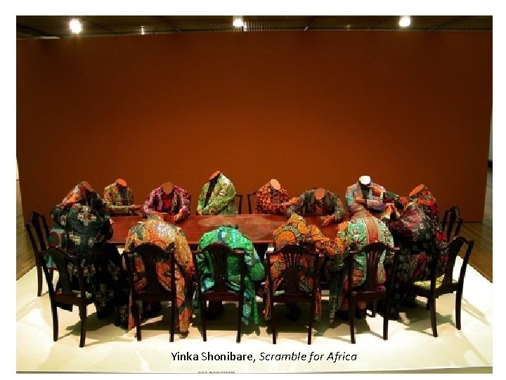 Yinka Shonibare, Scramble for Africa 