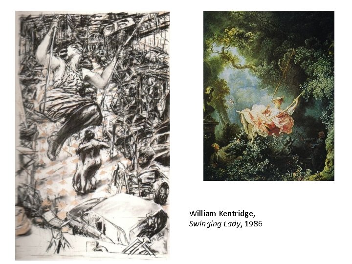 William Kentridge, Swinging Lady, 1986 
