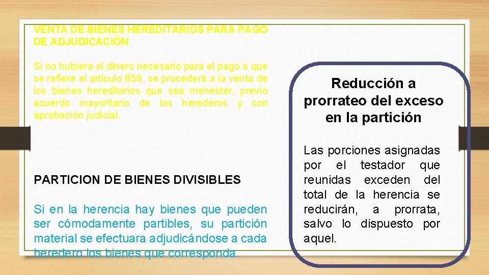 VENTA DE BIENES HEREDITARIOS PARA PAGO DE ADJUDICACIÓN Si no hubiera el dinero necesario VENTA DE BIENES HEREDITARIOS PARA PAGO DE ADJUDICACIÓN Si no hubiera el dinero necesario