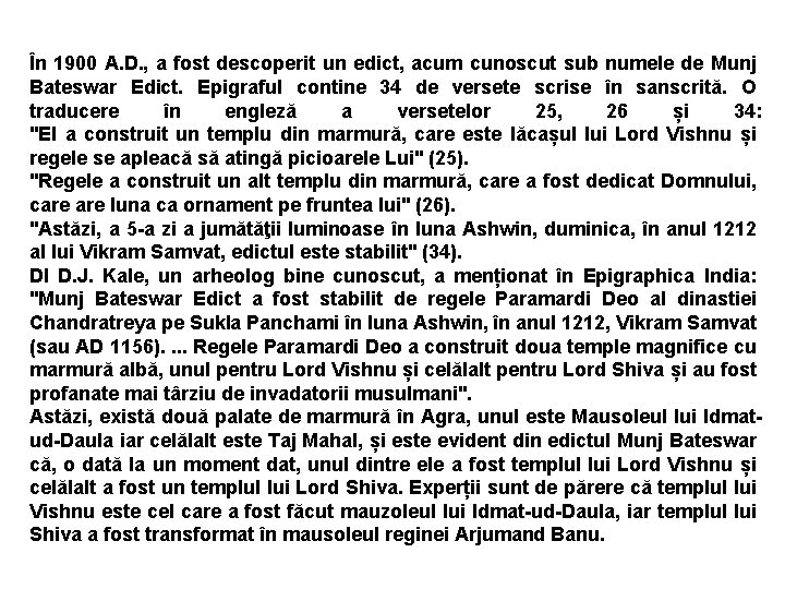 În 1900 A. D. , a fost descoperit un edict, acum cunoscut sub numele