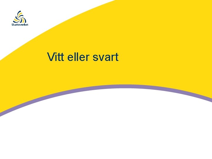 Vitt eller svart 