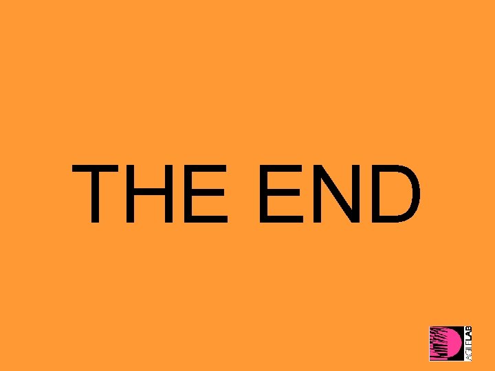 THE END 