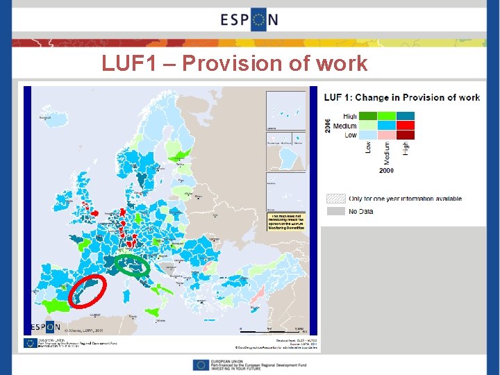 LUF 1 – Provision of work 