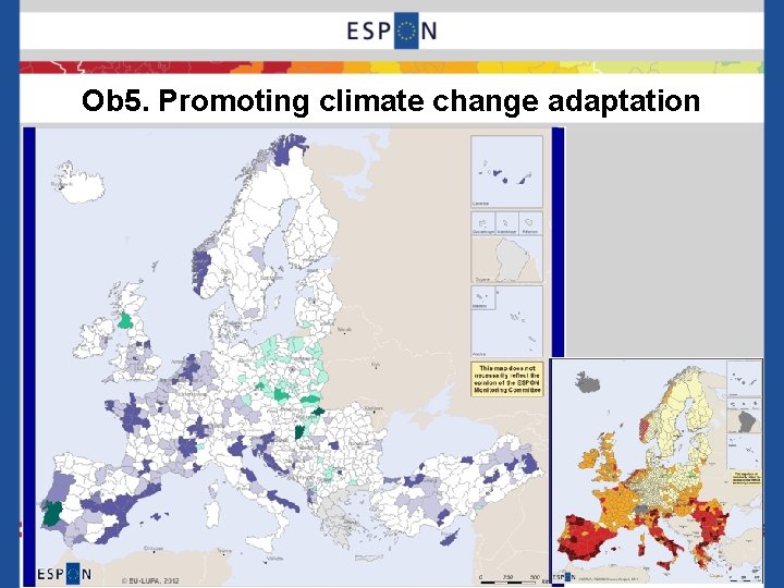 Ob 5. Promoting climate change adaptation 