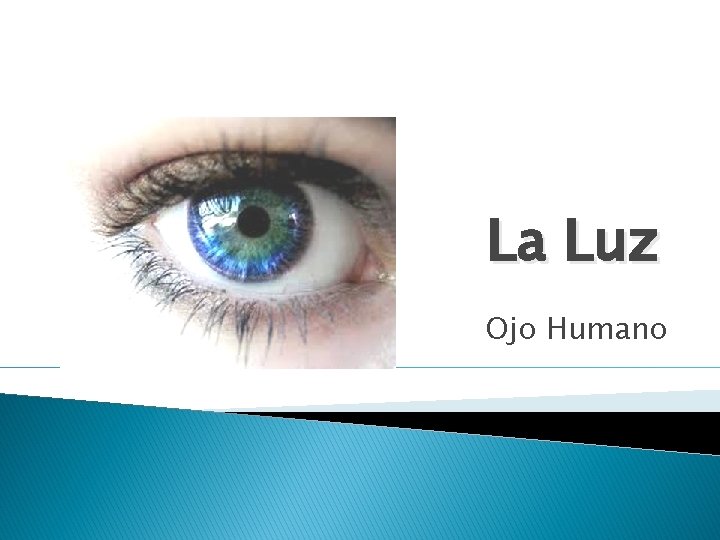 La Luz Ojo Humano 