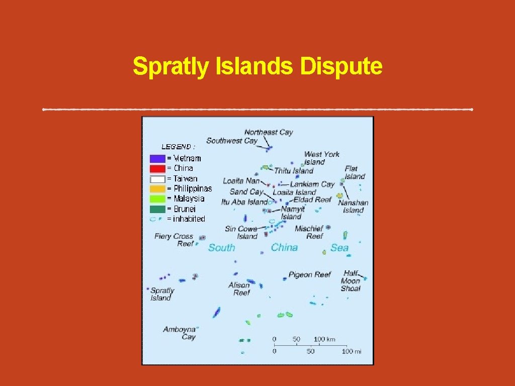 Spratly Islands Dispute 