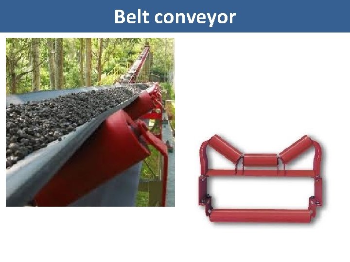 Belt conveyor 
