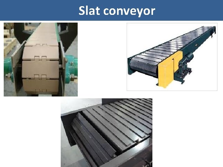 Slat conveyor 