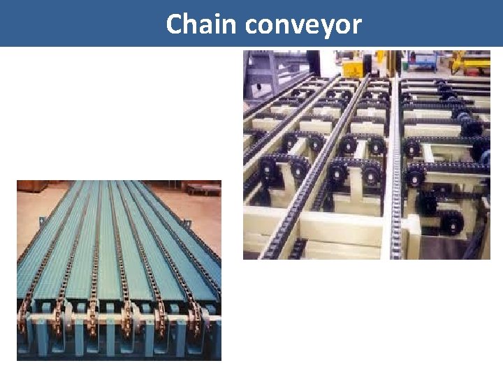 Chain conveyor 