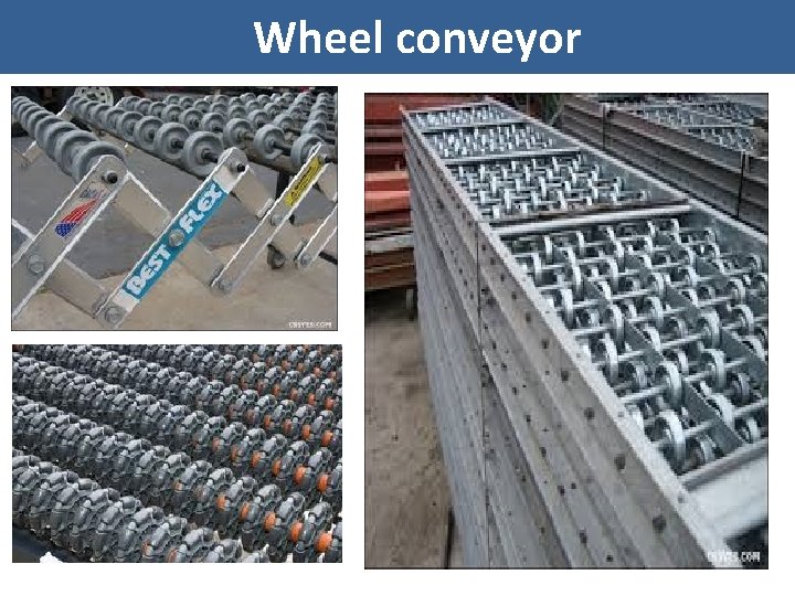 Wheel conveyor 