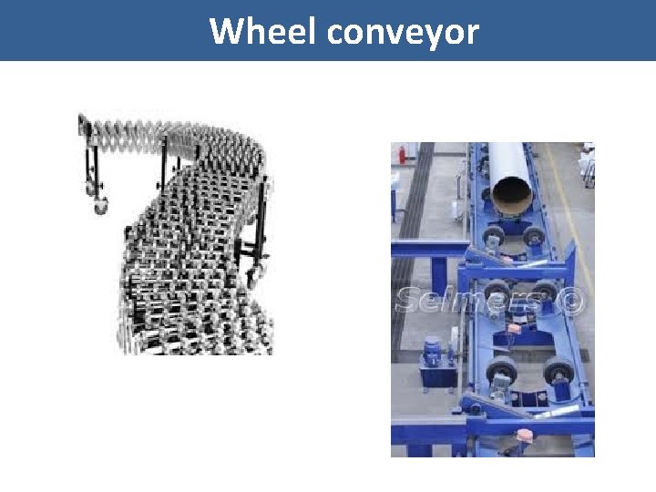 Wheel conveyor 