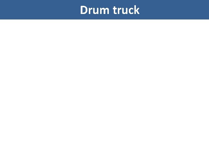 Drum truck 